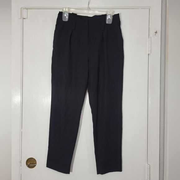 Mango basics high waisted cropped pants - Picture 3 of 10